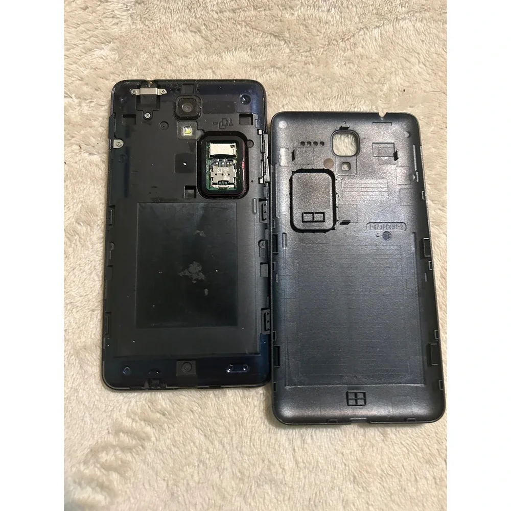 Kyocera Hydro Shore C6742B Blue Smartphone For Parts No Battery